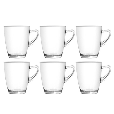 Bộ 6 cốc thủy tinh có quai UG343