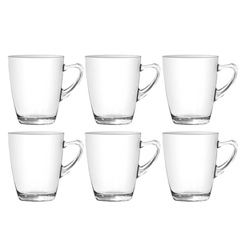 Bộ 6 cốc thủy tinh có quai UG343
