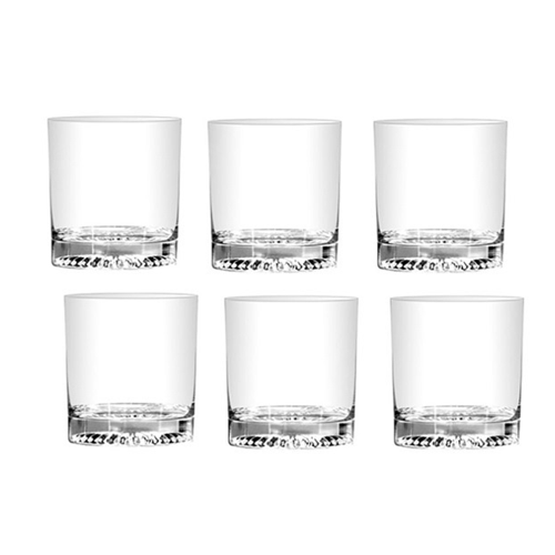 Bộ 6 cốc thủy tinh đáy khía UG350