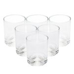 Bộ cốc  thủy tinh UG396 - cốc xoáy