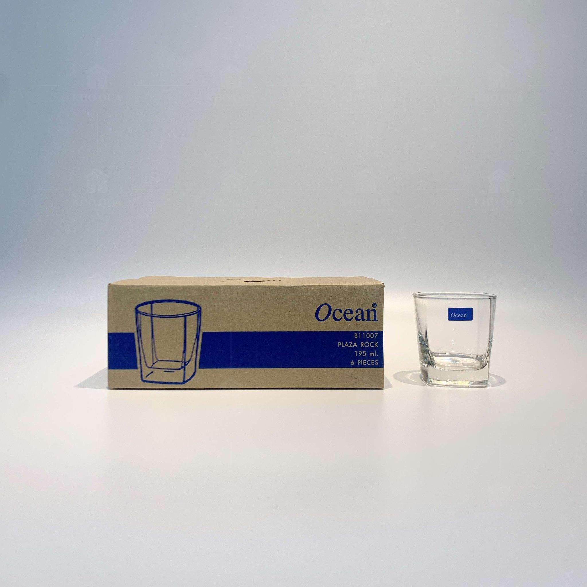 Bộ 6 cốc Ocean vuông 195ml B11007 (6)