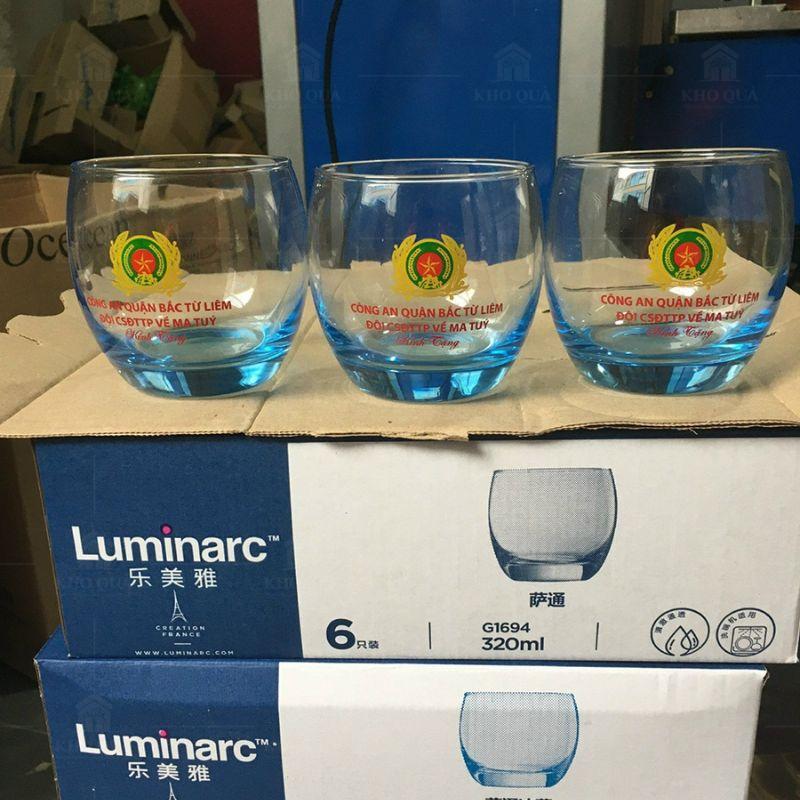 Bộ cốc bầu trứng xanh Luminarc J1584 (6)