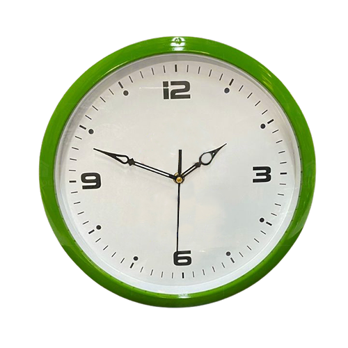 Đồng hồ treo tường tròn 30cm sơn màu HD303 – số in Đồng hồ treo tường tròn 30cm sơn màu HD303 – số in