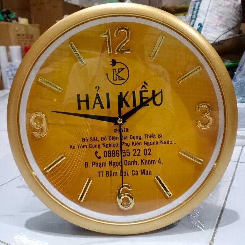 Đồng hồ treo tường tròn 30cm sơn nhũ đồng HD303 - số cọc (3) Dong-ho-treo-tuong-tron-30cm-son-nhu-dong-HD303-so-coc-3