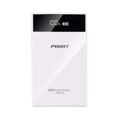 LCD Power Station 10000mAh – TS-D186 màu trắng