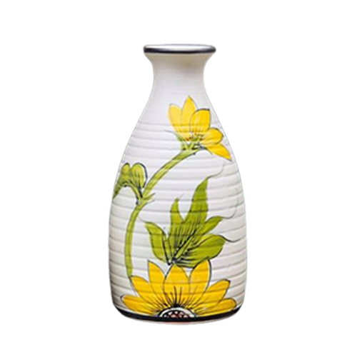 Lọ hoa dáng sóng – Men xước – H23