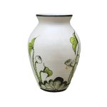 Lọ hoa dáng vò – Men xước – H24