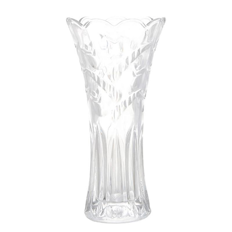 Lọ-hoa-thủy-tinh-loe-trắng-H25