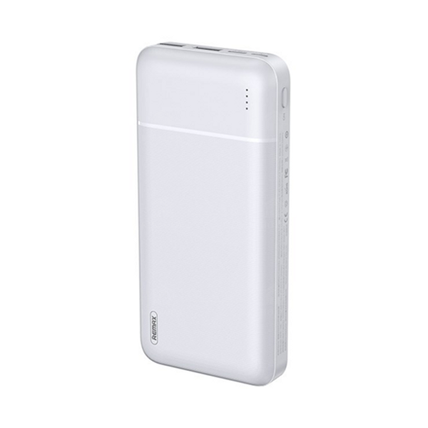 Pin dự phòng sạc nhanh REMAX 20.000mAh RPP-166 màu Trắng Pin dự phòng sạc nhanh REMAX 20.000mAh RPP-166 màu Trắng