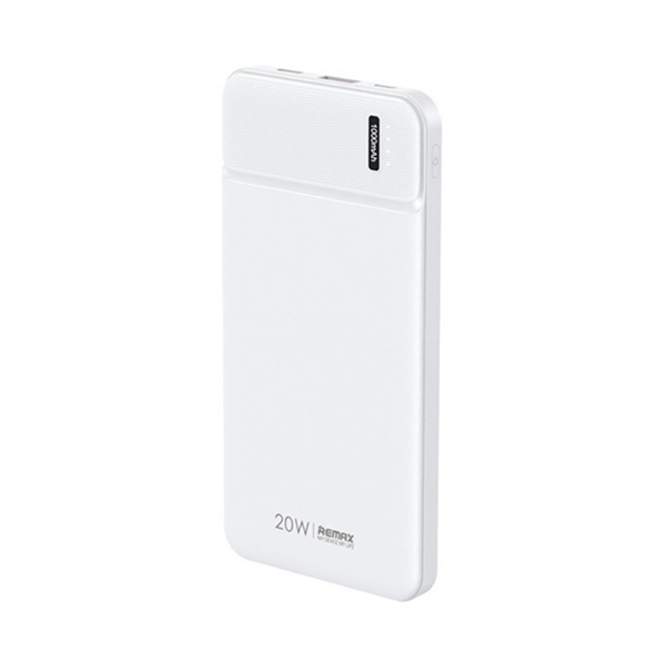 Pin sạc dự phòng 10000mAh 20W REMAX RPP-287 màu trắng Pin sạc dự phòng 10000mAh 20W REMAX RPP-287 màu trắng
