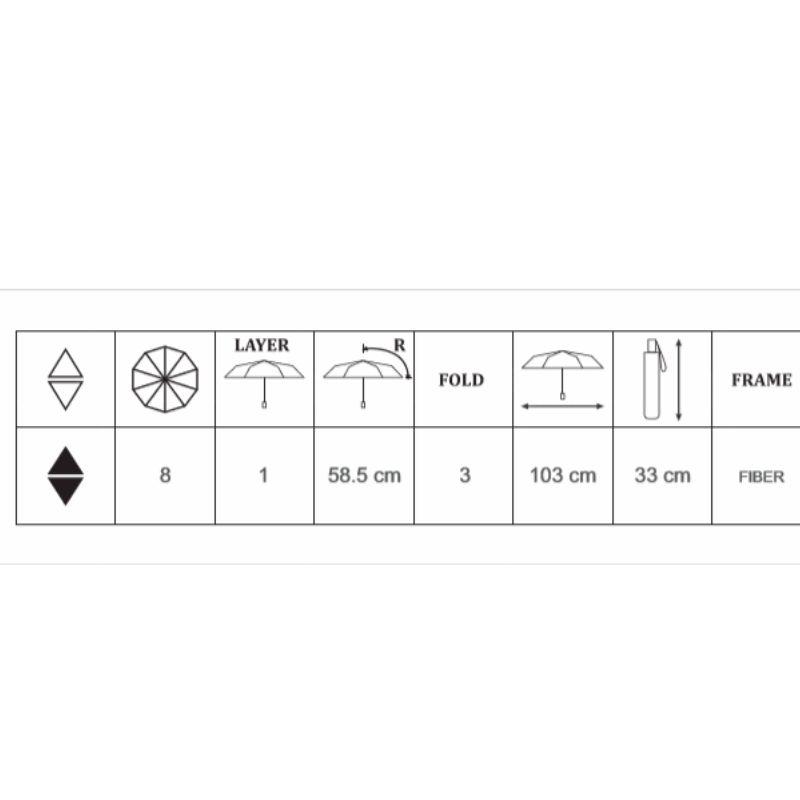 gấp 3 tự động 2 chiều - 3F208TMV (1) gấp 3 tự động 2 chiều - 3F208TMV (1)