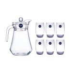 Bộ Bình cốc hãng- Bình + 6 cốc Luminarc