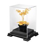 Cây hoa lan dát vàng size nhỏ 23x16cm