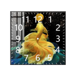 Đồng hồ quà tặng in logo tráng gương không viền vuông 40cm KQ-DH25