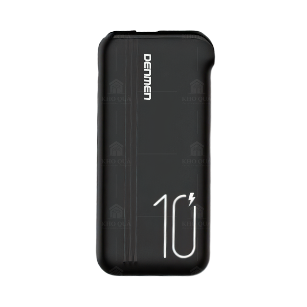 Sạc dự phòng Denmen DP-11 10.000mAh màu đen Sạc dự phòng Denmen DP-11 10.000mAh màu đen