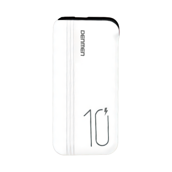 Sạc dự phòng Denmen DP-11 10.000mAh màu trắng Sạc dự phòng Denmen DP-11 10.000mAh màu trắng