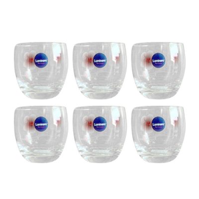 Bộ Cốc Thủy Tinh Luminarc G1694 mài hoa đỏ  – 320ml