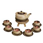 Bộ trà hỏa biến nhật bóng 400ml 01 – không phụ kiện