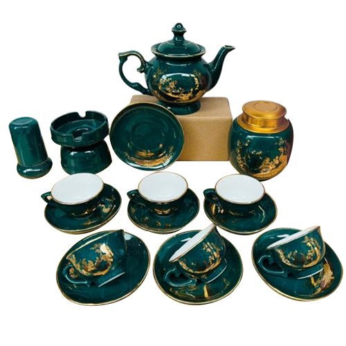 Bộ Trà Màu Đài Cát – Kèm phụ kiện 02 – Màu xanh cổ vịt Bộ Trà Màu Đài Cát – Kèm phụ kiện 02 – Màu xanh cổ vịt