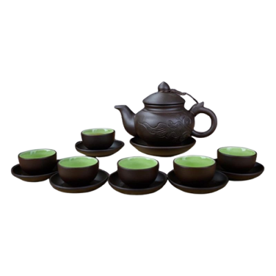 Bộ Trà Tử Sa Quai Rồng