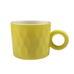 Cốc sứ màu Bát Tràng - Quai tròn