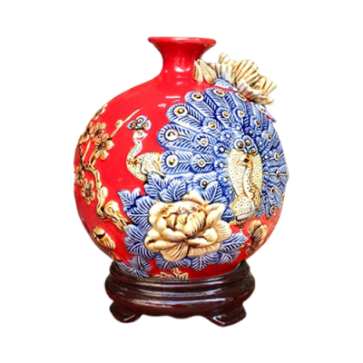 Hút lộc   Công thành danh toại  H22- phi 19 men màu