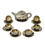 Bộ trà hỏa biến dáng đốt trúc 300ml