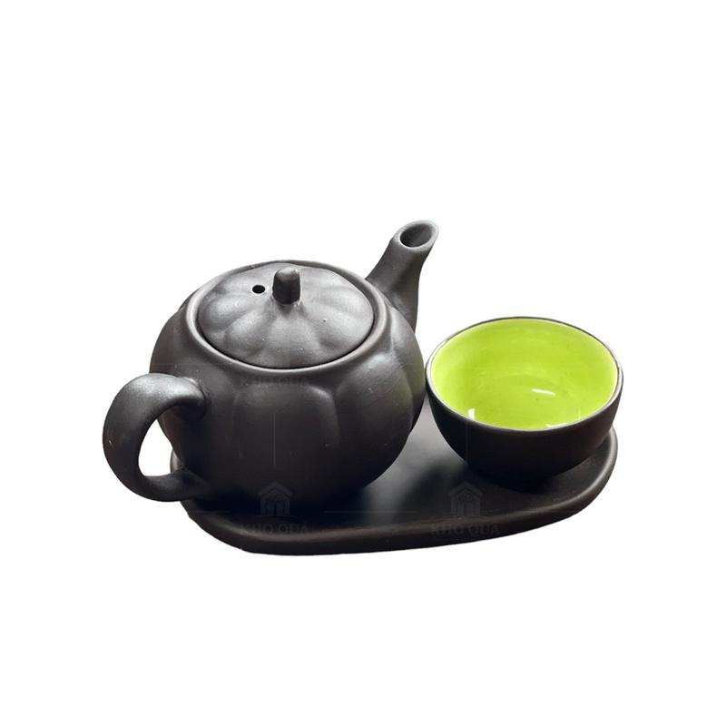 Bộ trà độc ẩm bí mini Bộ trà độc ẩm bí mini