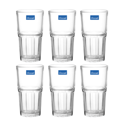 Bộ Cốc Thủy Tinh Ocean P01963 – 495ml