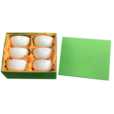 Bộ 6 bát cơm Xưởng Gốm Việt gia công (Minh Ngọc)