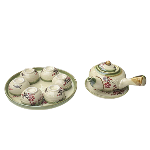 Bộ trà vẽ tay 250ml 06 Bộ trà vẽ tay 250ml 06