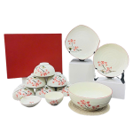 Bộ bát đĩa 11 sản phẩm (Men kem 09)