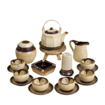 Bộ trà hỏa biến bát giác 330ml- có phụ kiện