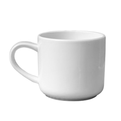 Cốc sứ trắng Bát Tràng - 460ml