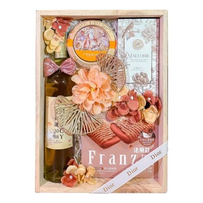 Hộp quà tết – khay gỗ – L08