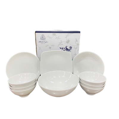 Bộ bát đĩa 10 sản phẩm – 10 DS 1 – sứ Minh Long
