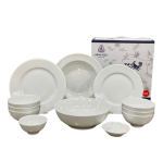 Bộ bát đĩa 12 sản phẩm – 12 JAS 1 – sứ Minh Long