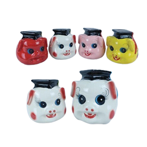 Heo đất – Cử nhân – S2 15_14_14cm Heo đất cử nhân S2