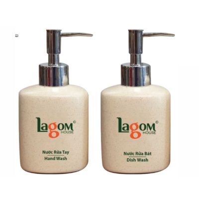 Bình dầu gội oval 250ml - vòi nhựa