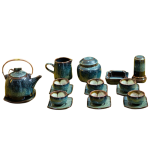 Bộ trà hỏa biến cao cấp – có phụ kiện