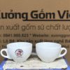 coc-su-cafe-khong-kem-dia-ke-bat-trang-capuchino-men-trang-200ml