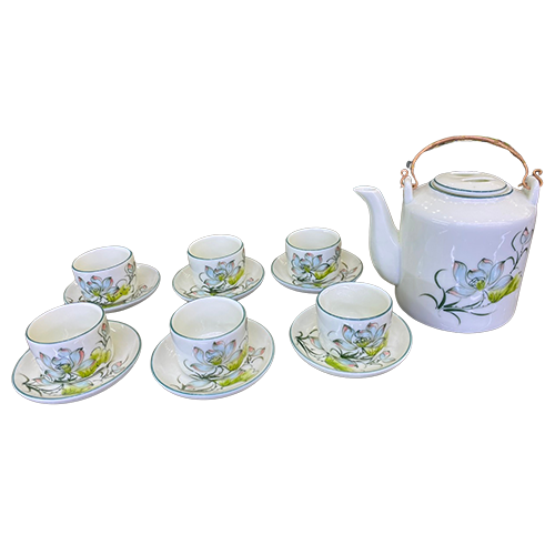 Bộ tích quai đồng S2 – vẽ tay – 750ml Bộ tích quai đồng S2 – vẽ tay – 750ml