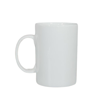 Cốc quai C cao – men trắng