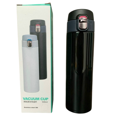 Bình giữ nhiệt quà tặng in logo nắp bật 500ml KQ-BGN79