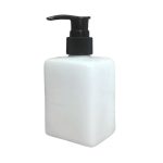 Bình dầu gội chữ nhật nhỏ 150ml - vòi nhựa
