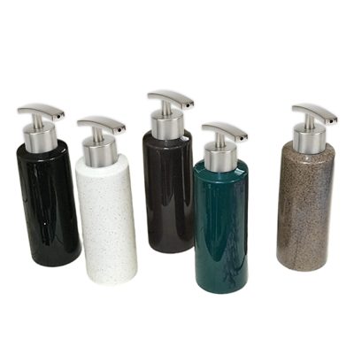 Bình dầu gội trụ tròn 260ml - vòi inox