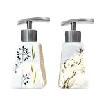 Bình dầu gội thang vai xuôi họa tiết vẽ tay 200ml- vòi inox