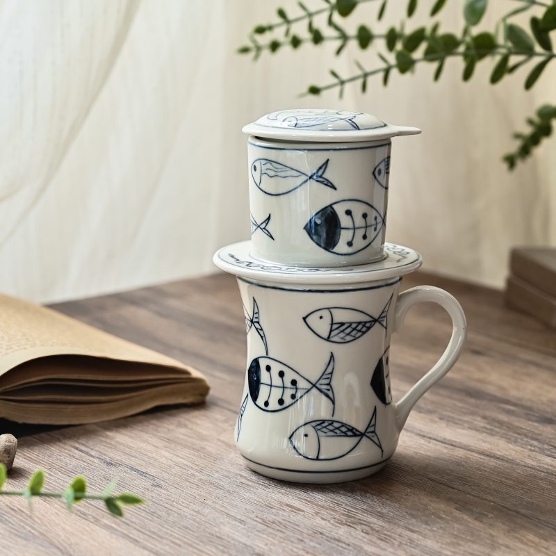 bộ phin cafe sứ Bát Tràng - Vẽ kỹ dáng cao (7)