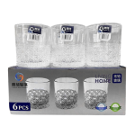 Bộ 6 cốc thủy tinh dung tích 320ml