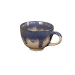 Cốc sứ cafe không kèm đĩa kê Bát Tràng hỏa biến - capu s3 200ml